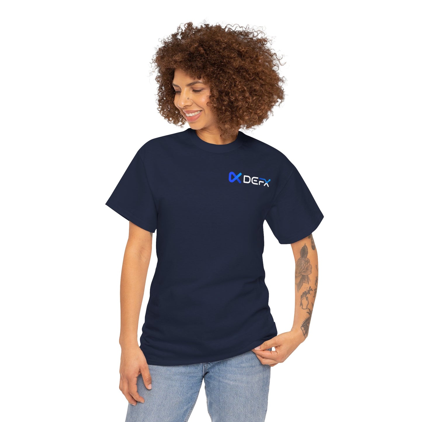 Defx Dark Cotton Tee